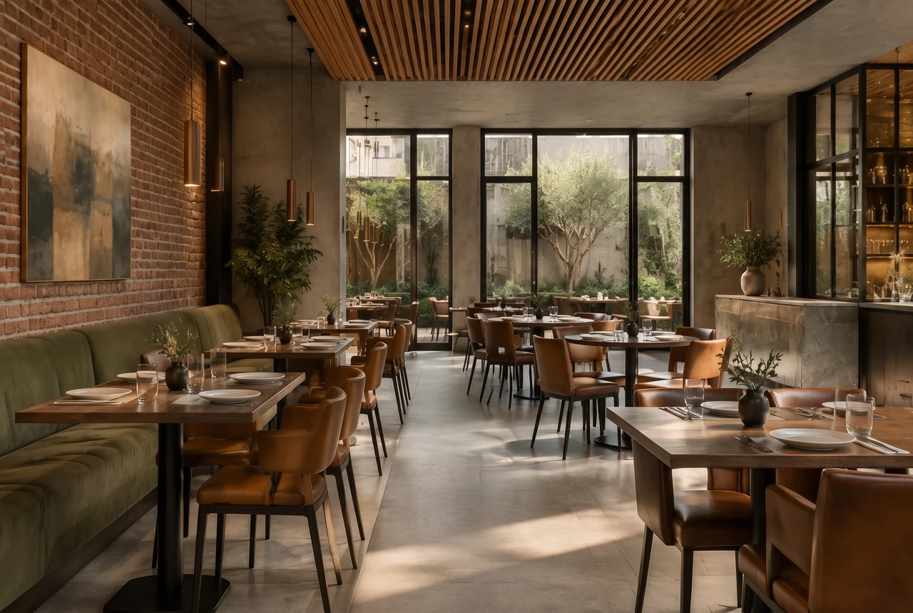 Restoran Yemek Alanı